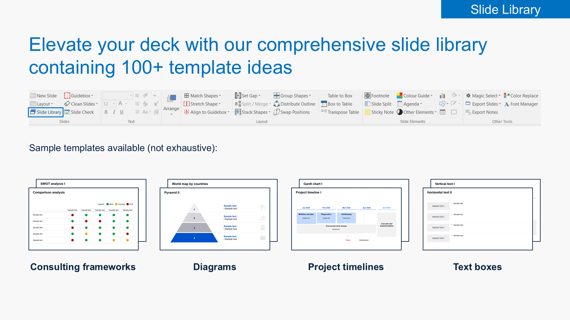 Slide Library screenshot